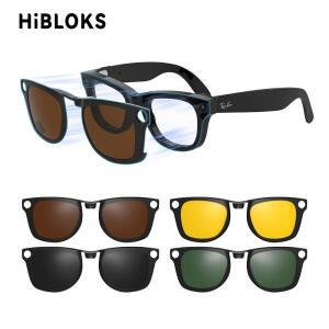 HIBLOKS 편광 안경  레이밴 메타 웨이파이어러 RW4012/RW4006/RW4008Gen2 스마트 선글라스 렌즈 눈부심