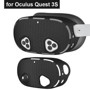 RGEEK TPU 호스트 케이스 쉘 낙하  보호 커버 VR 헤드셋 메타 3S 액세서리