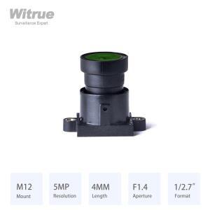 Witrue Starlight 렌즈 M12 * P0.5 마운트 HD 5MP 4MM 조리개 F1.4 형식 1/2.7