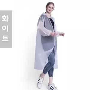 여성용 방수 판초 레인웨어 우의 비옷 우비-WFLM80V