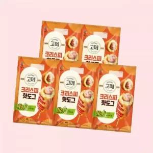고메 CJ고메 크리스피핫도그 400g x 5개 4524953