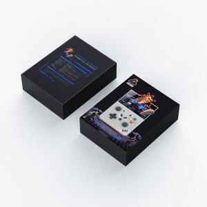 R43 PRO 휴대용 게임 콘솔 M18 오픈 소스 3D 4K 조이스틱 레트로  PSP 전자