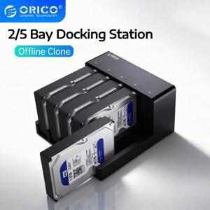 코 2/5베이 HDD 도킹 스테이션 오프라인 복제 기능 포함 SATA to USB3.0 2.5인치/3.5인치 하드 드라이브 인