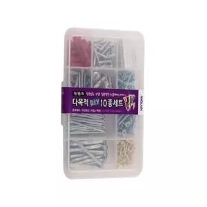피스 나사못 10종 세트 스크류나사 칼피스 스크루나사
