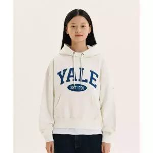 매장정품 예일 YALE 투톤아치 크롭 후드_아이보리 YD09HD0001IV 743772