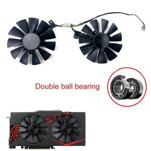 쿨링 팬 볼 베어링 T129215BU FDC10U12S9-C P106-100 GTX1060 ASUS AREZ RX 470 570 580 SI EXPEDITION OC