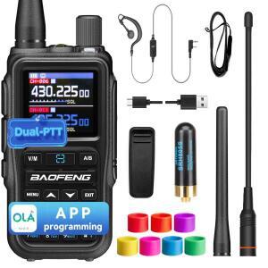 1개/팩 BAOFENG UV-5R  에어밴드 수 VHF 듀얼 FM 아마추어 햄 VOX 무전기