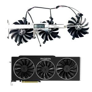 냉각 팬 95MM 4PIN CF1010U12S CF9015U12D XFX 스피드스터 QICK MERC 319 AMD 라데온 RX 6900 RX6800 XT용