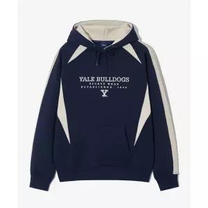 매장정품 예일 YALE BULLDOGS SPORTSWEAR COLOR BLOCK HOODIE NAVY YES1HD303ANA 743941