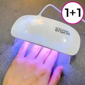 네일 젤램프 미니 접이식 셀프네일 큐어링 건조기 휴대용 여행용 USB 1+1