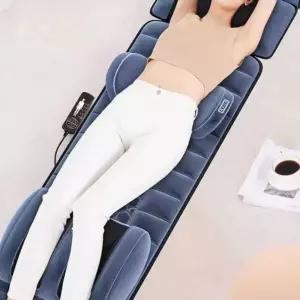 전신 마사지기 온열 등 허리 다리 안마의자 매트 진동