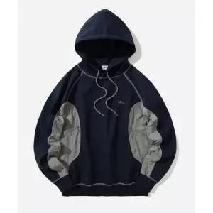 매장정품 예일 YALE [ONEMILE WEAR] 나일론 페브릭 믹스 후드 네이비 YD09HD1032NA 743979