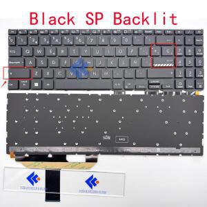 XIN-스페인어 SP 백라이트 노트북 키보드 ASUS 호환 VivoBook X1502