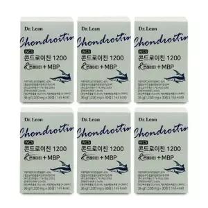 [닥터린] 닥터린 콘드로이친 1200 콘레이티 + MBP 1200mg x 30정 X 6박스 I