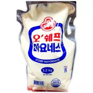 오뚜기 오쉐프 마요네스 마요네즈 3.2kg 1개