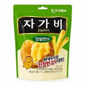 [웰빙창고] 해태 자가비 45g x 8개 짭짤한맛