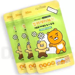 카카오프렌즈 썸머케어패치 라이언 30매입 X3개 썸머패치 26년형