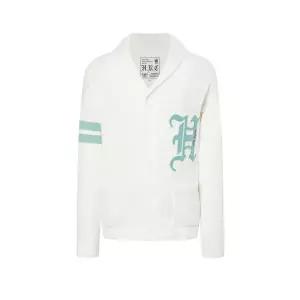 헤지스 HAZZYS 와펜패치 숄 가디건 HZSW5A051OW