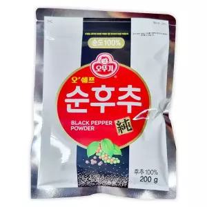 오뚜기 오쉐프 순후추 파우치 200g 1개
