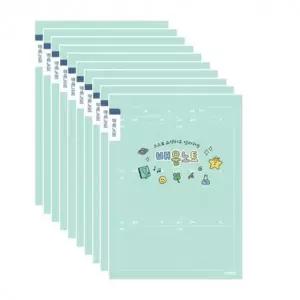 초등 배움 노트 종류랜덤 10권 1세트 자기주도 학습장 공책 스터디 새학기