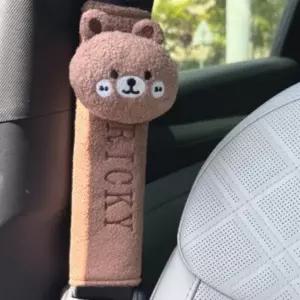 자동차 안전벨트 인형커버 차량용 카시트 유아 쿠션 어린이
