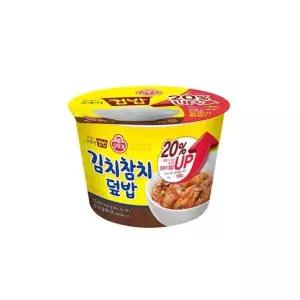 고품질 오뚜기 김치참치덮밥 4개 컵밥 즉석밥 김치참치덮밥4개 (W1CC585)