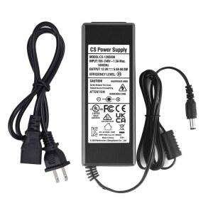12V 5A 카메라 전원 공급 어댑터, 5.5MM Q-SEE, 로렉스, 2.1MM 60W 획득 인증 나이트 및 시스템, AC DC X 삼성, 12볼트 감시 아울, 케이블 CCTV UL 100-240V DVR 스완,