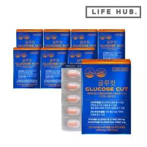 [NS홈쇼핑]라이프허브 글루컷 녹차카테킨 8박스(1,000mg x 80정) 80일분[36000717]