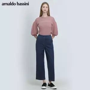 [아날도바시니(ARNALDO BASSINI)] 뒷밴딩 투버튼 통일자데님 (택가격: 238000원)