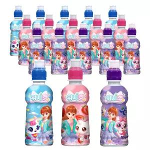 위시캣 음료수 인기3종 240ml 밀크 6개+딸기 6개+블루베리 6개 (총18개)