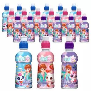 위시캣 음료수 인기3종 240ml 밀크 7개+딸기 7개+블루베리 7개 (총21개)