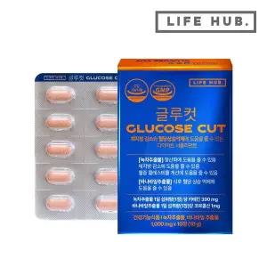 [NS홈쇼핑]라이프허브 글루컷 녹차카테킨 1박스(1,000mg x 10정) 10일분[36000723]
