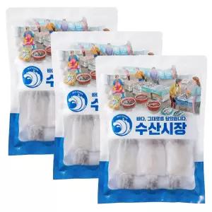 강경하 장인 수산시장 자연산 손질 통오징어 숙회 무침 덮밥 버터구이 간편 조리 냉동 오징어 13미