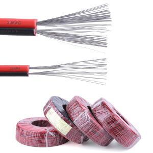 전선 5m 10m 2pin 18AWG UL2468 연장 케이블 12v LED 스트립 테이프 문자열 구리 와이어