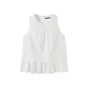 [미니멈 에브리데이]아일렛 자수 플레어 민소매 블라우스 EC2BA054D _P427756510