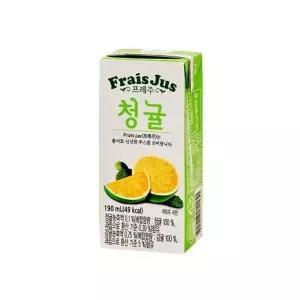 프레주 테트라팩 청귤 190ml 48개