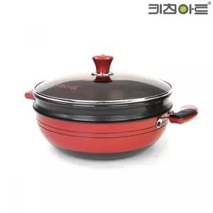 키친아트 신비 2단 찜냄비 32cm 찜기 예쁜냄비/주방소품/솥/예쁜그릇/인테리어