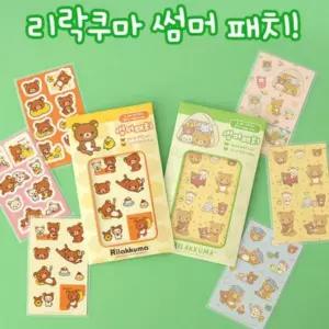 스티커 썸머 휴대용 캐릭터 2P 패치 모기 캠핑 야외