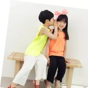 통바지 일자 여름 아동
