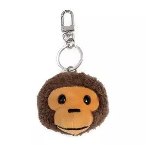 [베이프] 26SS 브라운 베이비 마일로 플러시 키링 002GDM303004K BROWN