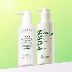 메이크프렘 PDRN 클렌징밀크 모이스처 2종 선물 세트 BNS
