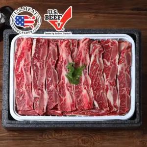 [비앤피월드] 초이스등급 꽃갈비 LA갈비 선물세트 4kg (미국산)