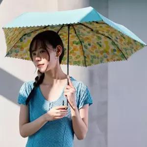일본우양산 에스타 BP-BTSlight 미니 컬러풀 도트 폴딩 3단 2G3P619
