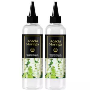 더허브샵 차량 디퓨저 리필 아카시아모링가 250ml 2개