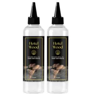 더허브샵 호텔 우드 방향제 리필 인테리어 250ml 2개
