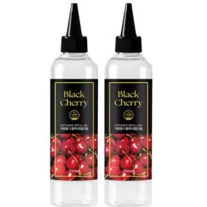 더허브샵 블랙체리 방향제 리필 인테리어 250ml 2개