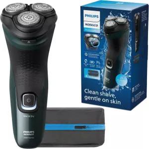 필립스 노렐코 Shaver 2600 팝업 트리머가 유선 충전식 무선 전기 면도기 X305291
