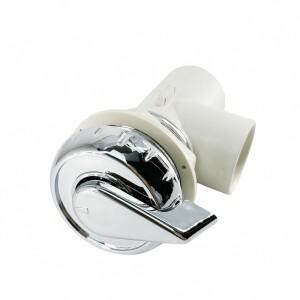 싱글 홀 컨버터 ABS 커버 PVC 바디 마사지 욕조 조절 가능한 스위치 온수 워터 제트 액세서리 32mm