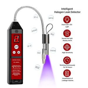 할로겐 냉매 누출 감지기 WJL-6000Pro (R134A, R404A, SF6, R22 차량용 에어컨 가스 테스터 도구)