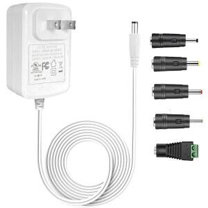 고닌 24V 전원 공급 장치, 24볼트 라우터, 팁. 등을 스트립 AC-DC 위한 1A LED 0.5A 조명, 컨버터 코드, 100-240V 어댑터, 스피커, 5가지 플러그 카메라